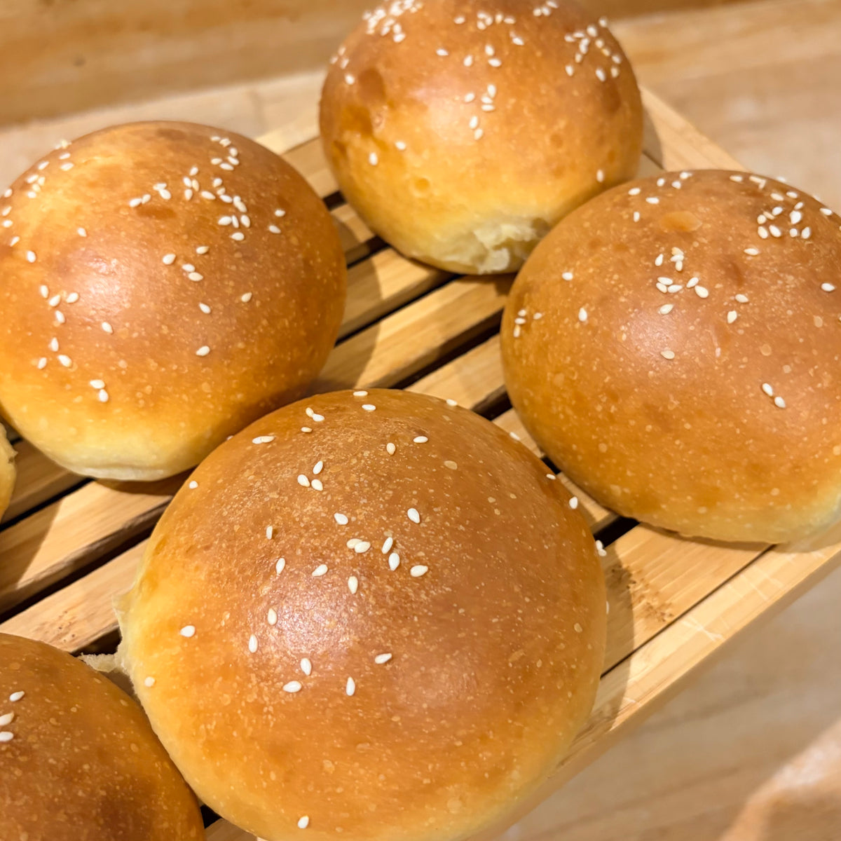 Pan Hamburguesa Brioche Masa Madre 6und