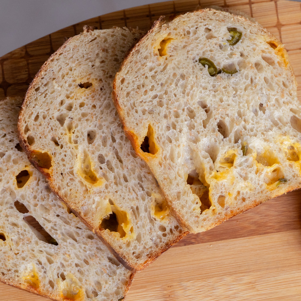 Pan Cheddar y Jalapeño