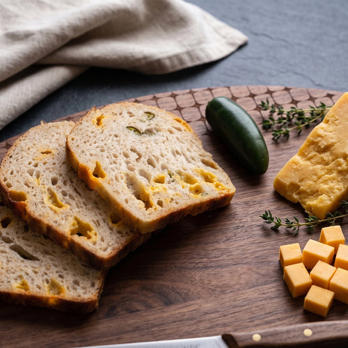 Pan Cheddar y Jalapeño